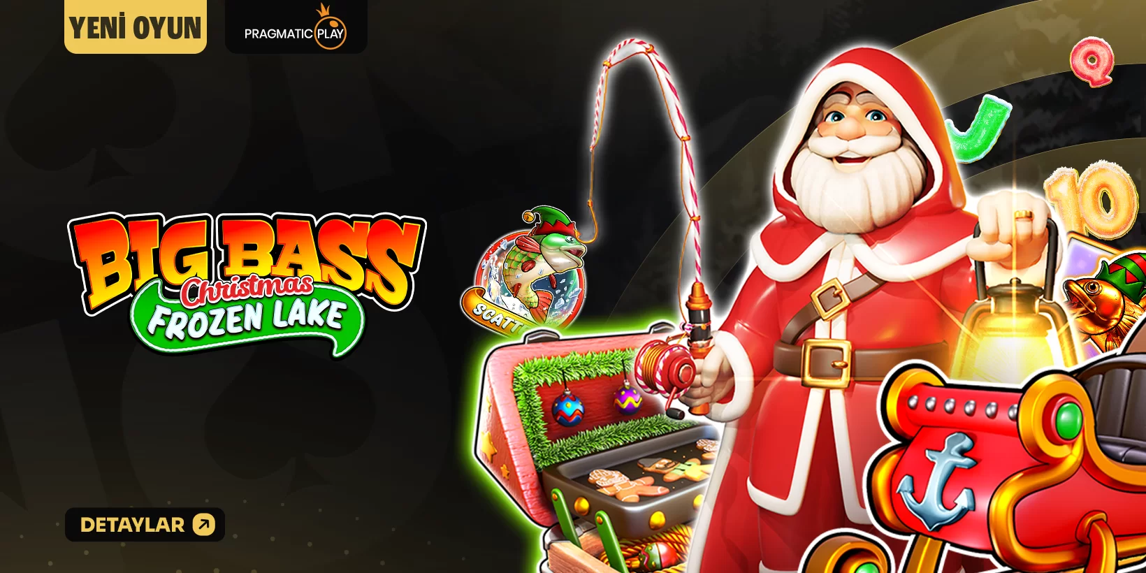 Big Bass Frozen Lake